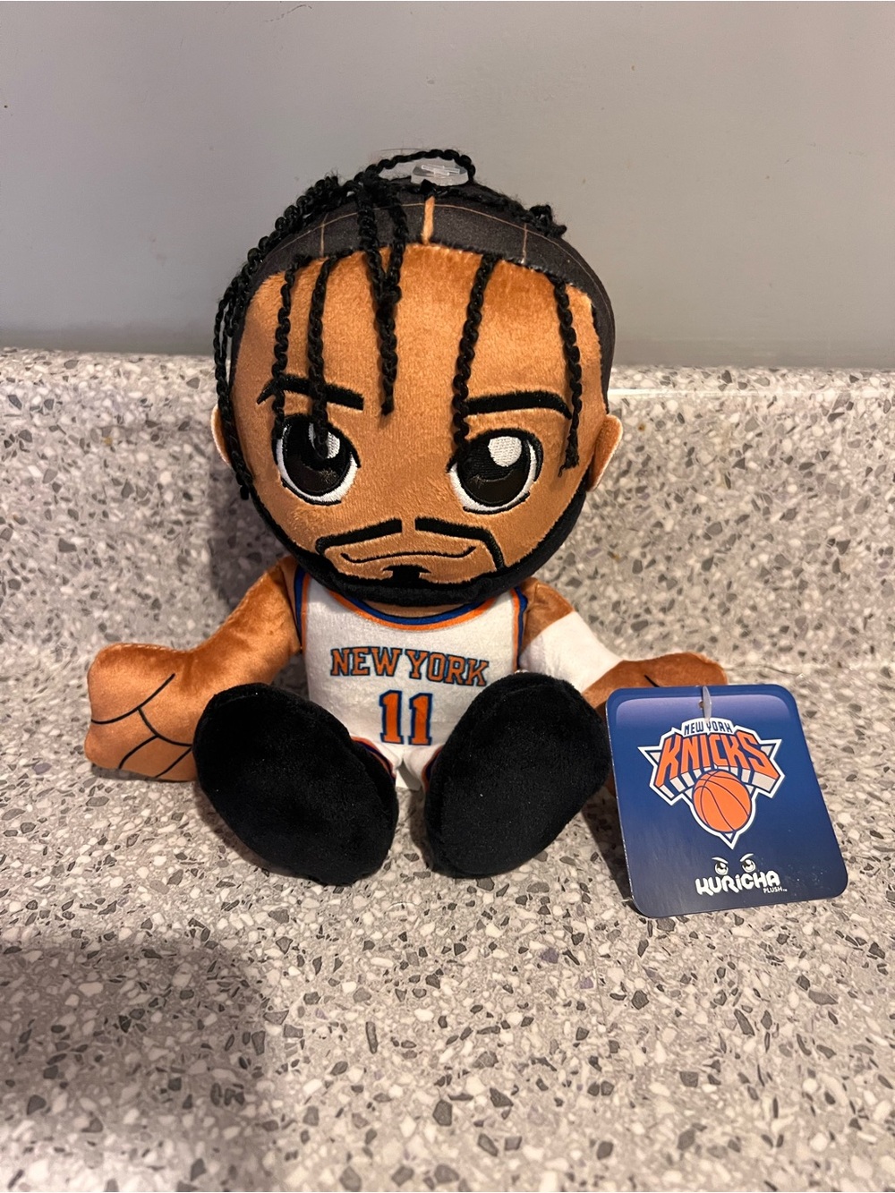 Jalen Brunson New
York Knicks Bleacher
Creature Plush Doll: New York Knicks #11